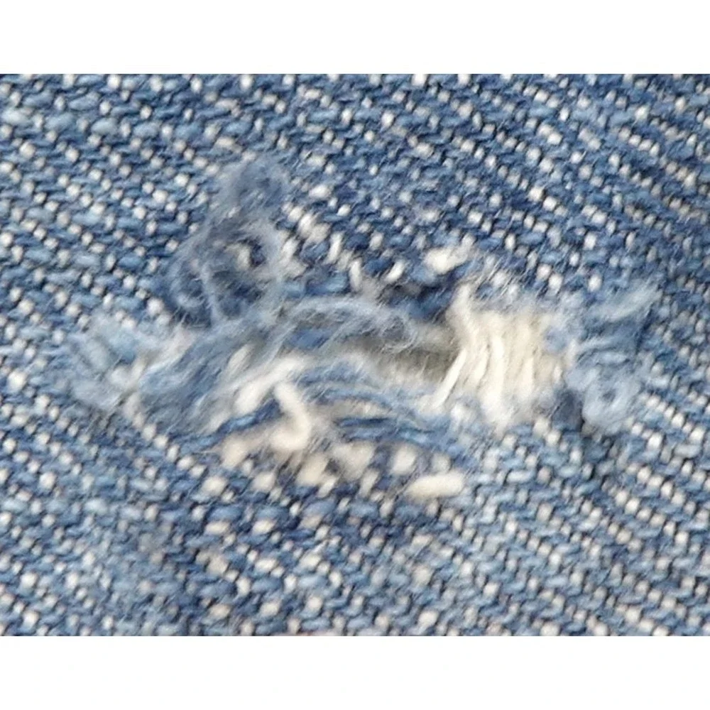Levi's 569 Loose Straight Jeans Men W40xL25 Light Blue Denim Pants Hemmed Baggy